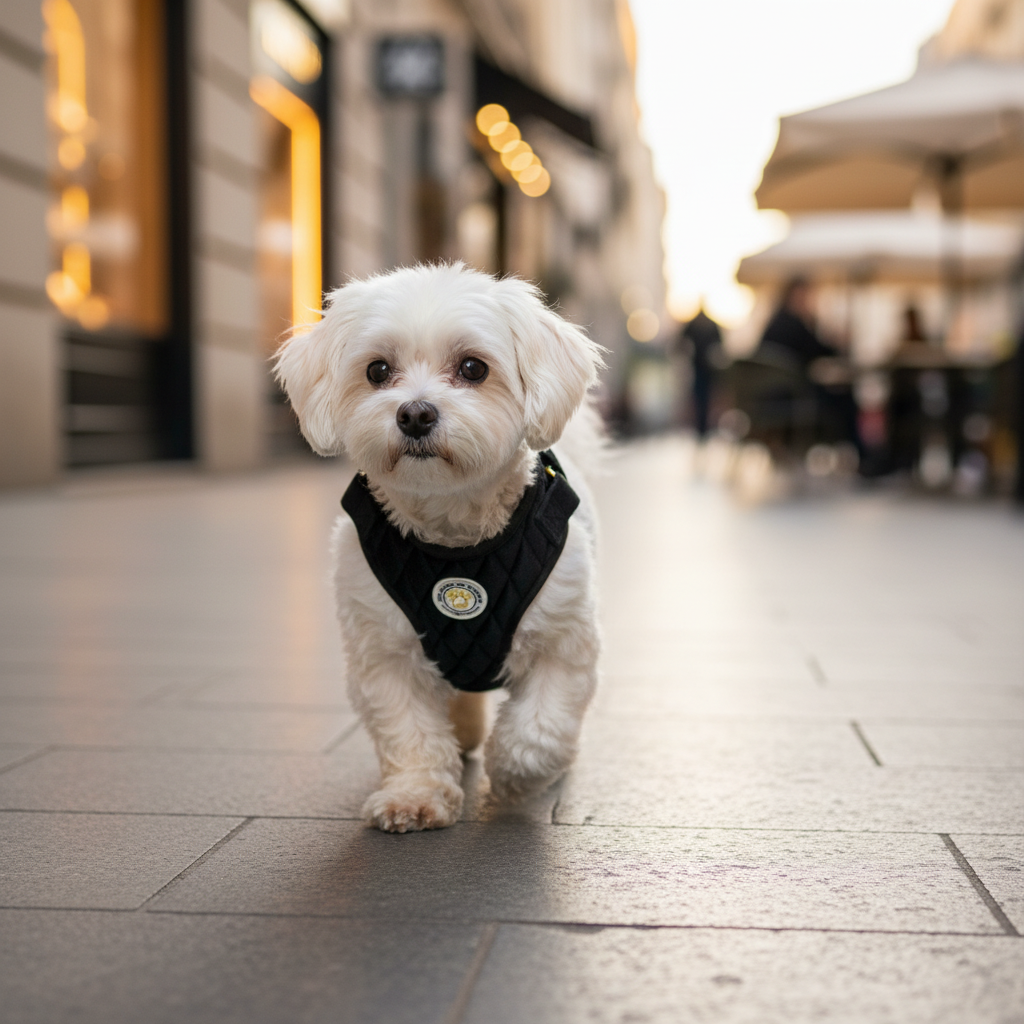 Black Velvet Harness Lifestyle