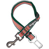 3M Reflective Safety Dog Seatbelt Tether in Multi-colored Stripes