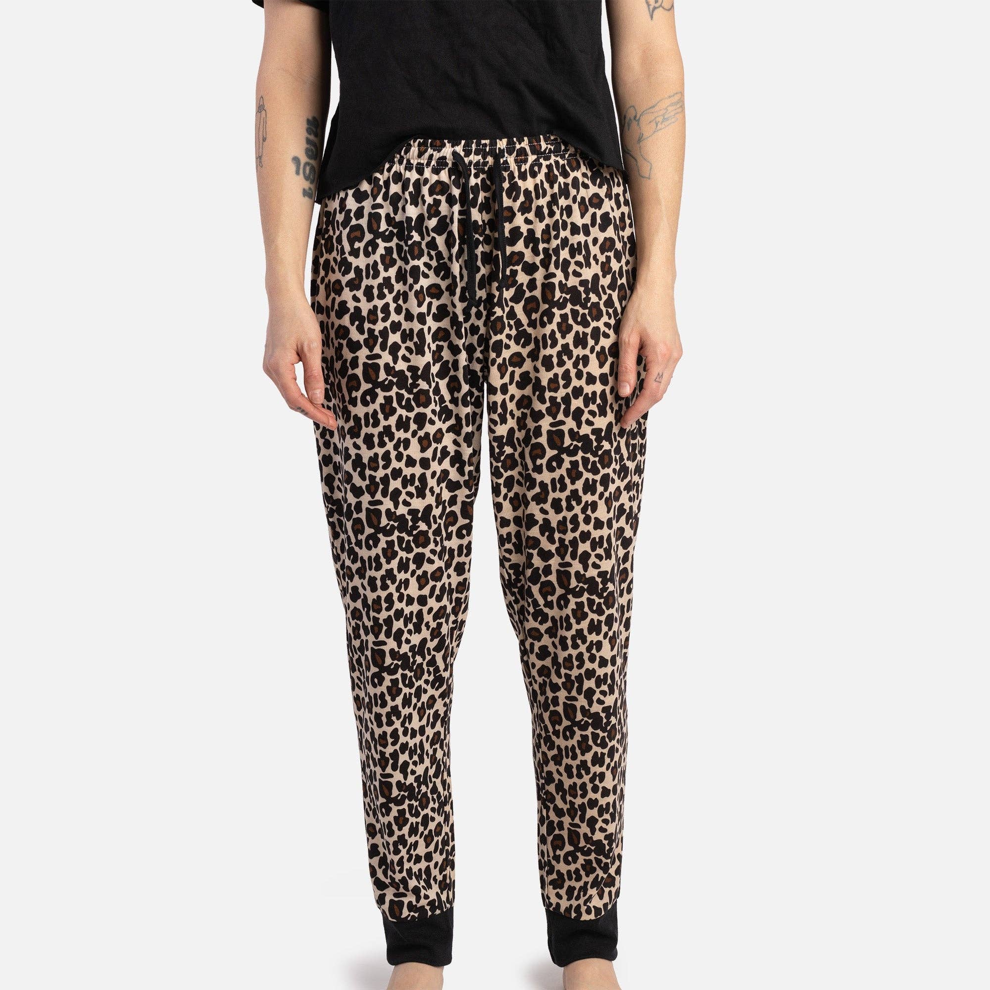 Matching Human Pajama - Leopard - The Bougie Pet Boutique