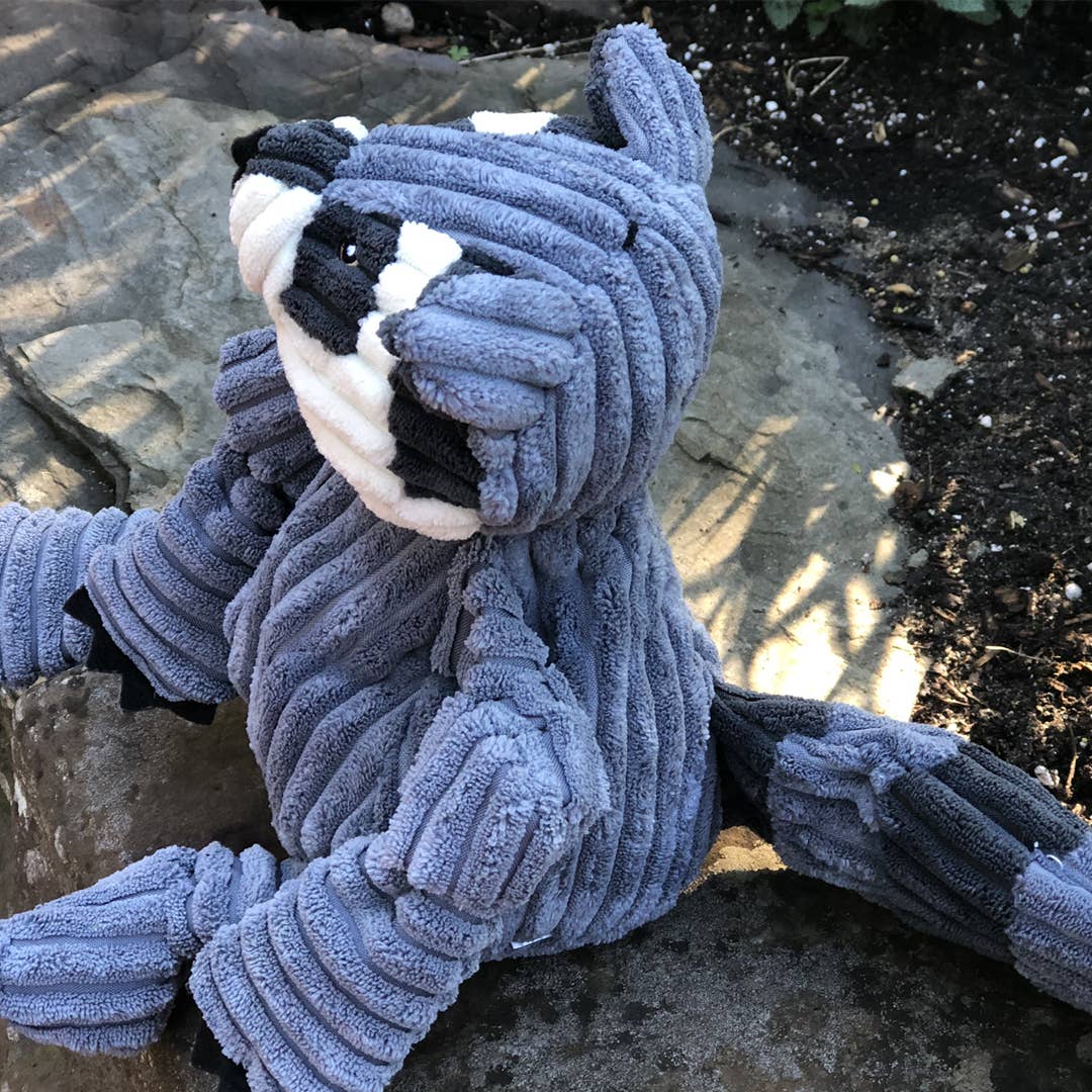 Reggie Raccoon Knottie® Plush Dog Toy HuggleGroup