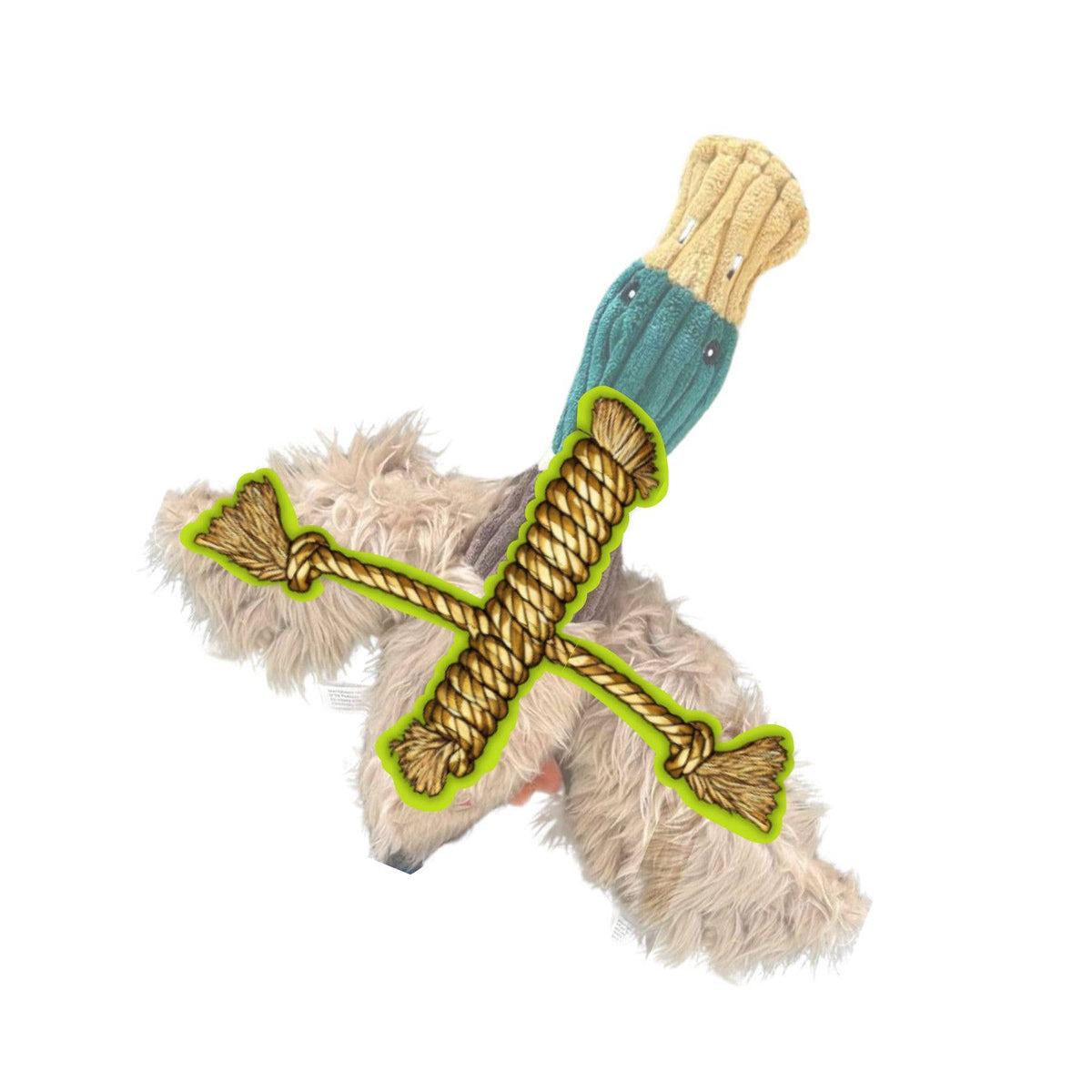 HuggleHounds® X-Brace® Drake Duck HuggleGroup