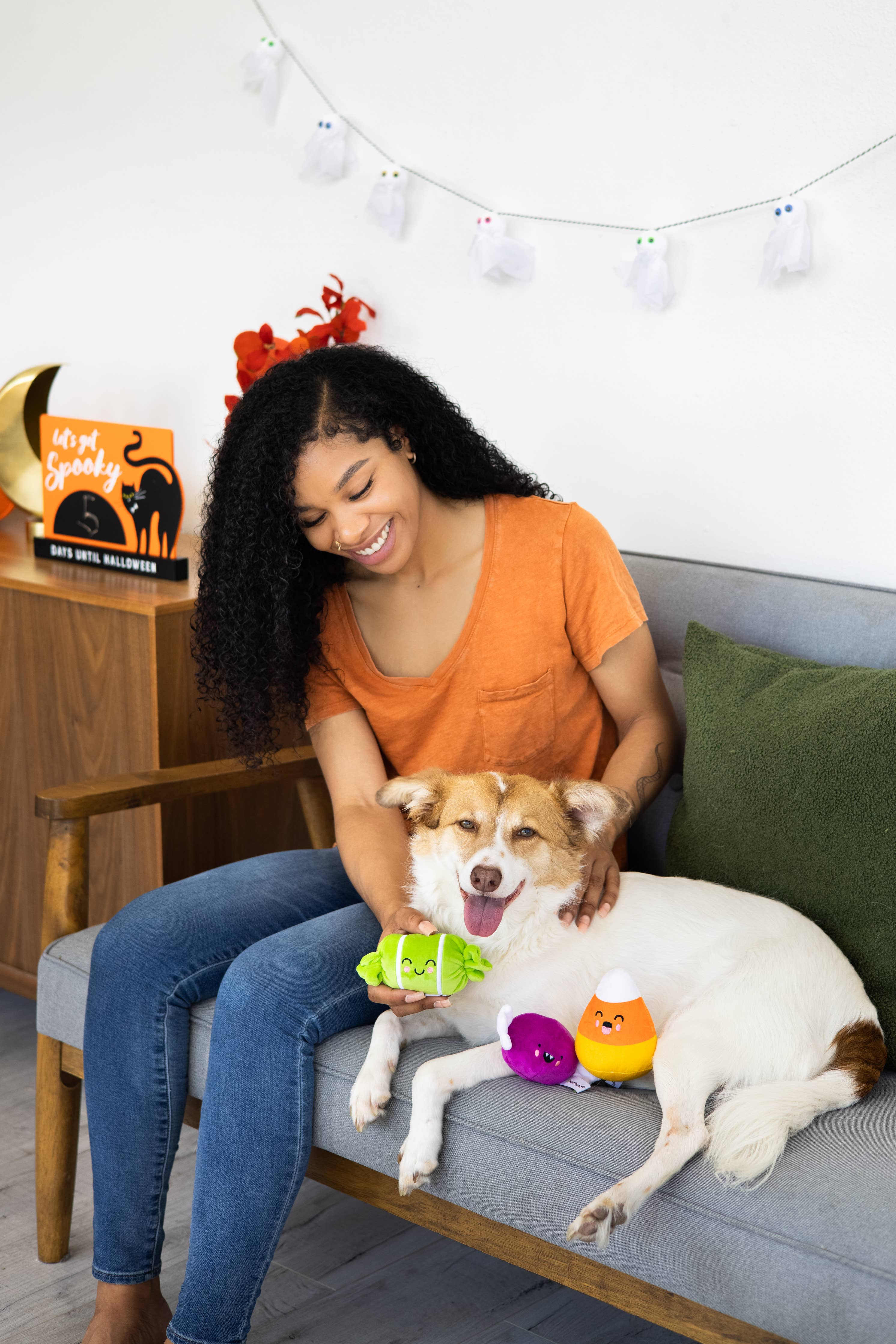 Halloween Candy Dog Toys, Set of 3 - The Bougie Pet Boutique