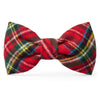 PRE-ORDER Tartan Plaid Flannel Holiday Dog Bow Tie