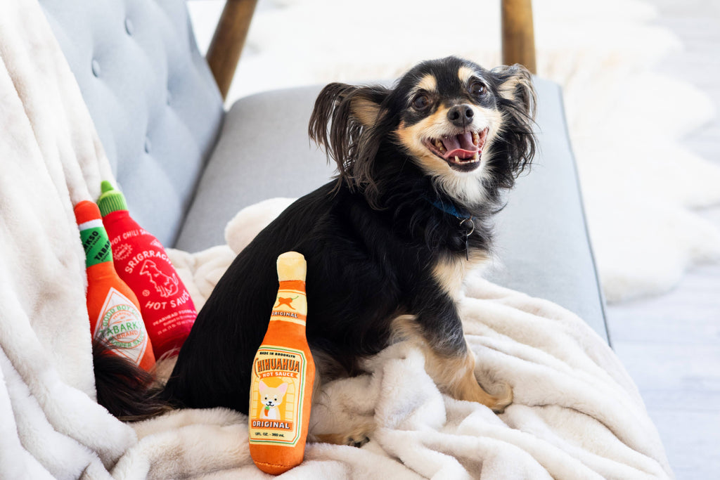 Hot Pupper Sauce Dog Toys, Set of 3 - The Bougie Pet Boutique