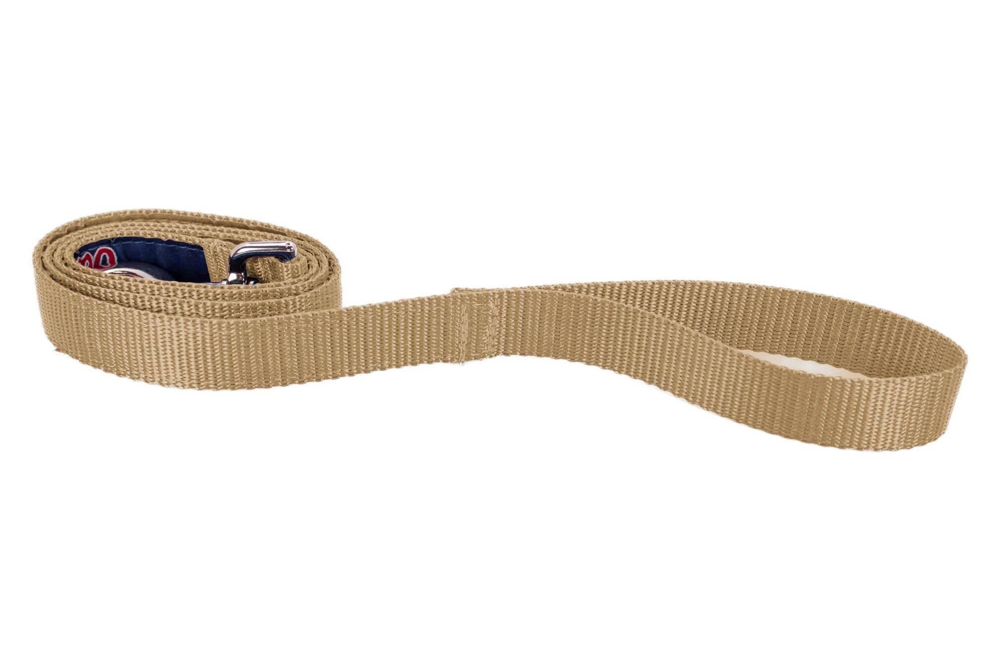 Alabama Crimson Tide Collegiate Woven Ribbon Dog Lead. - The Bougie Pet Boutique