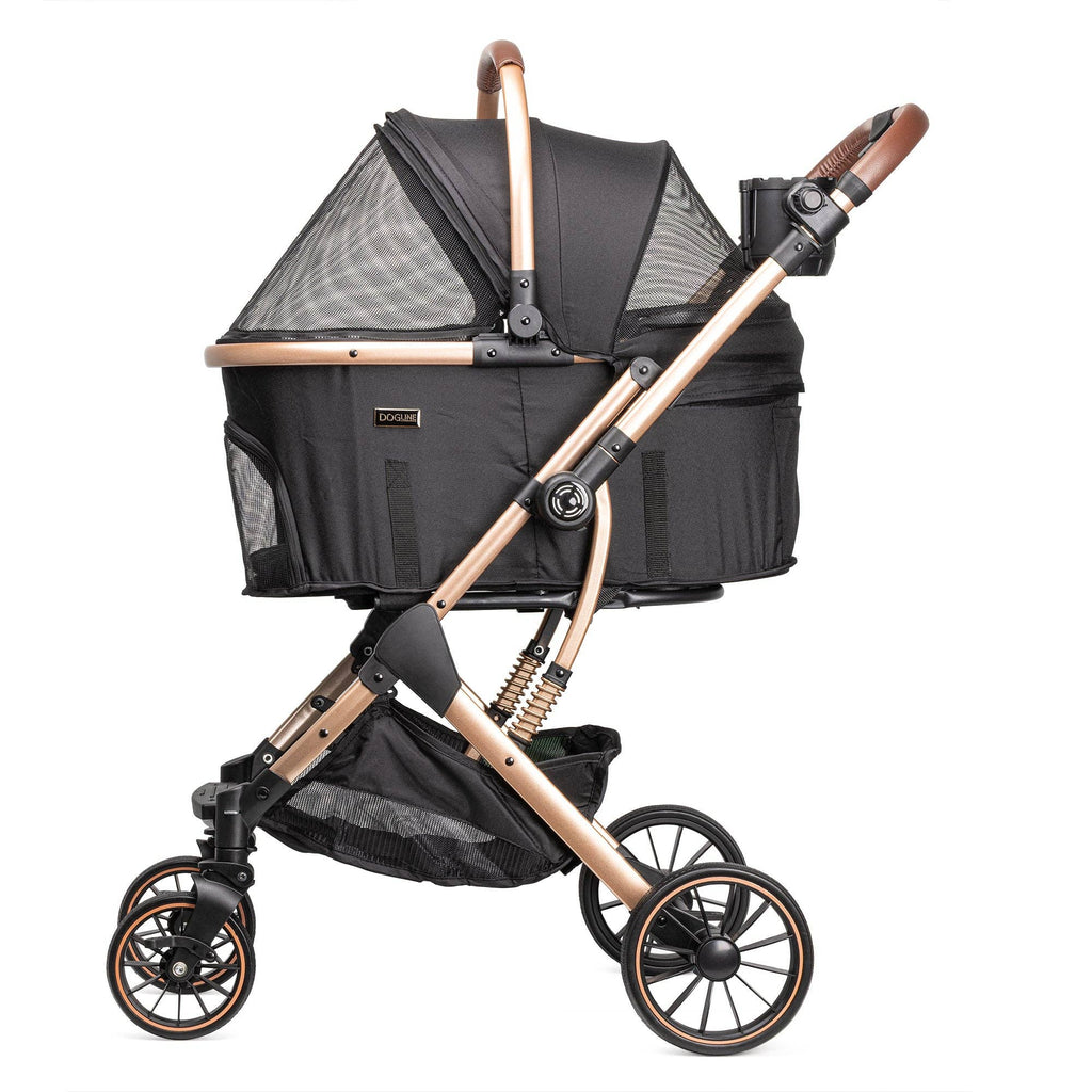 Signature Legacy Pet Stroller + Removable Cradle Dogline