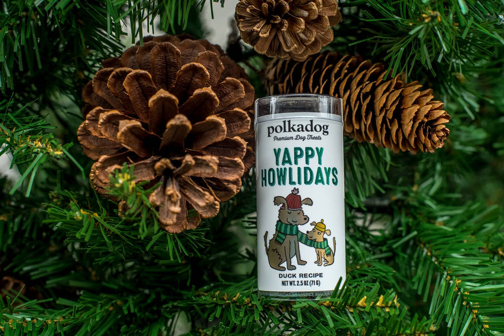 Holiday Mini Tube: Yappy Howlidays - Dog Treats - The Bougie Pet Boutique