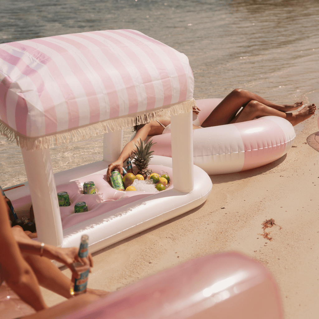 Pink Floating Cabana Bar FUNBOY