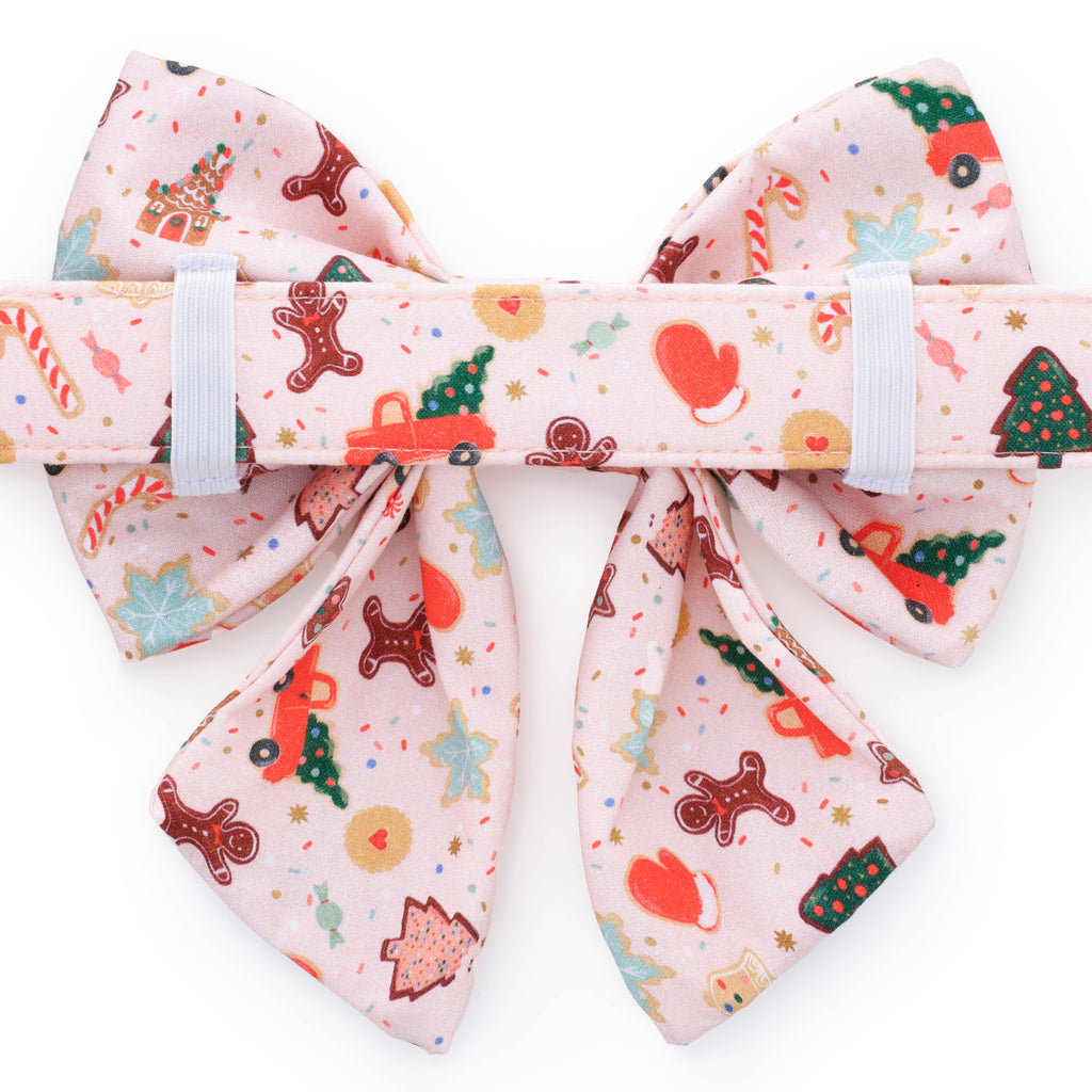 Rifle Paper Co. x TFD Holiday Cookies Lady Dog Bow - The Bougie Pet Boutique