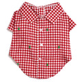Check Trees Shirt - The Bougie Pet Boutique