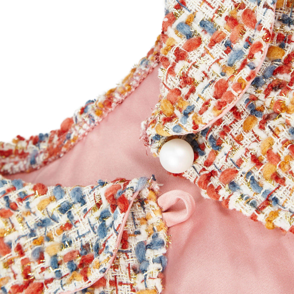 All-weather Dog Poncho with Flower - The Bougie Pet Boutique