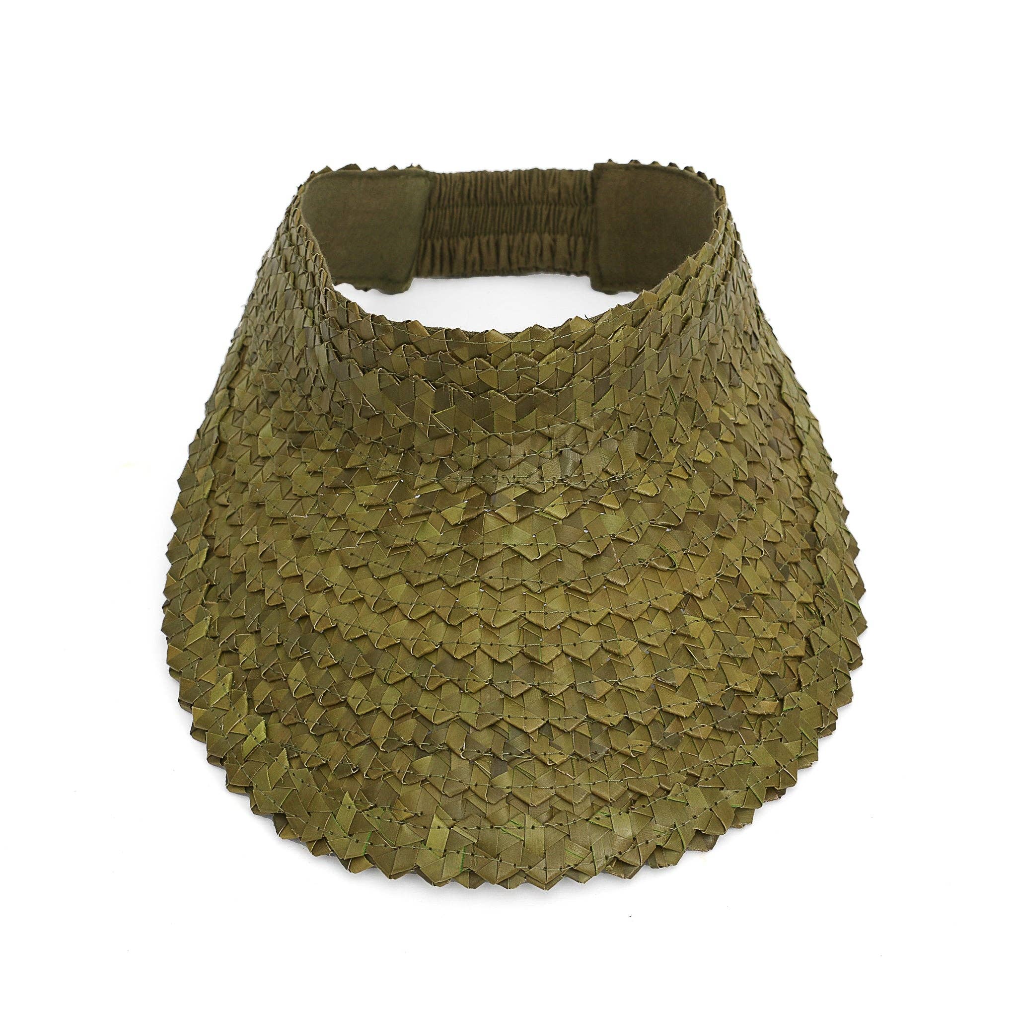 Island Hopper Straw Rattan Visor Hat The Artisan and Company
