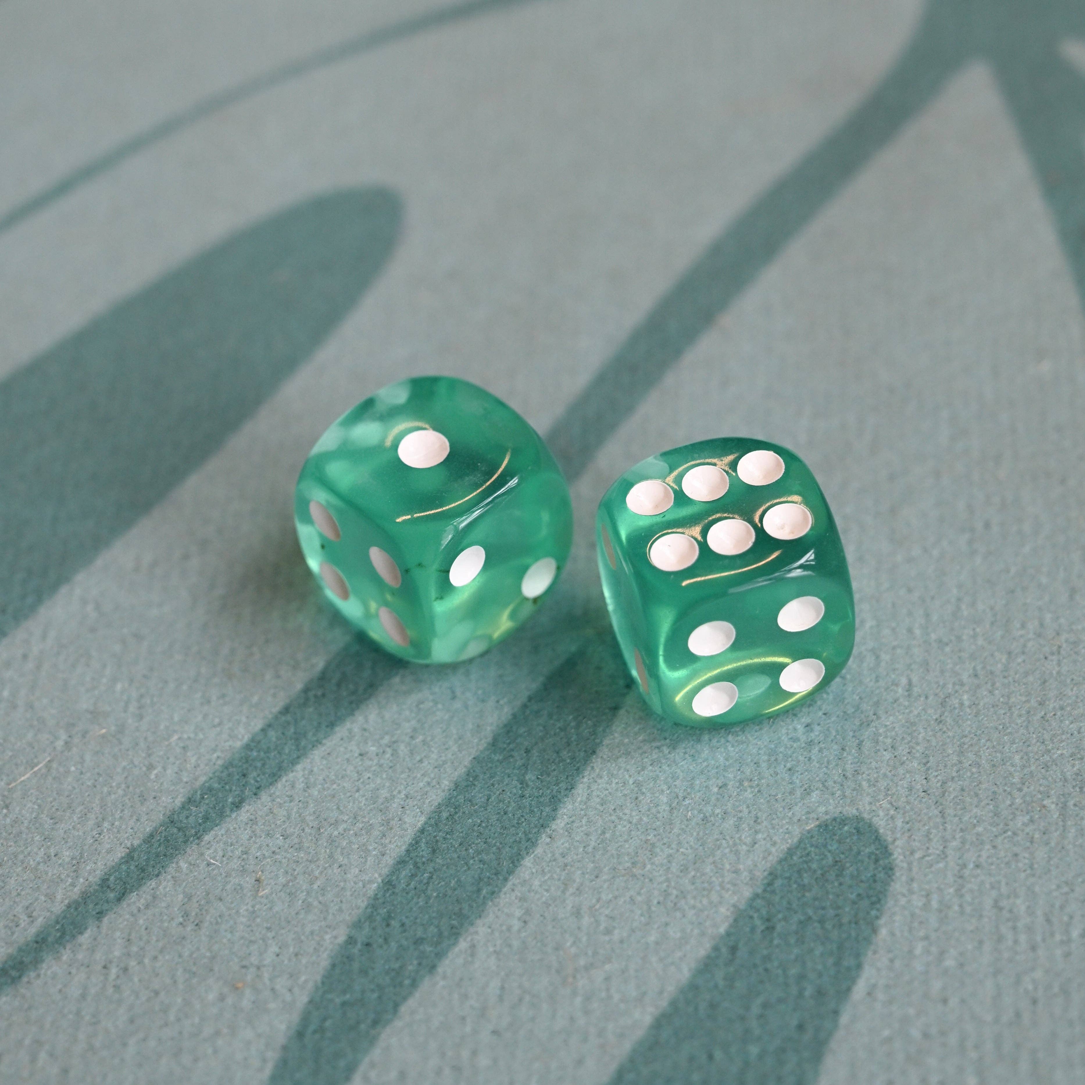 Mahjong Dice (Pair of 2) Middle & Main Mahjong