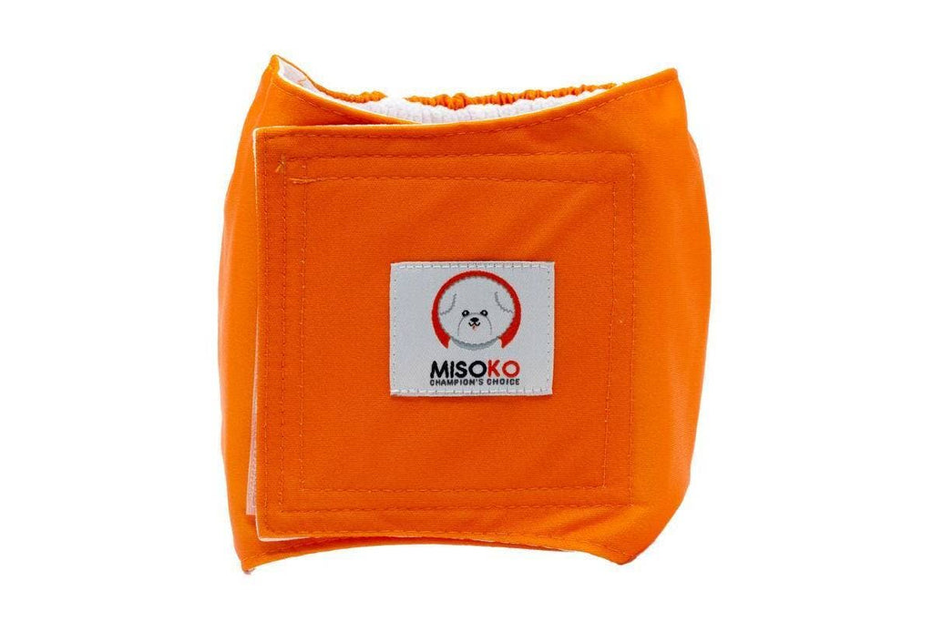 Leakproof & Ultra Absorbent Reusable Male Dog Belly Bands, 3 Pack KIKA USA