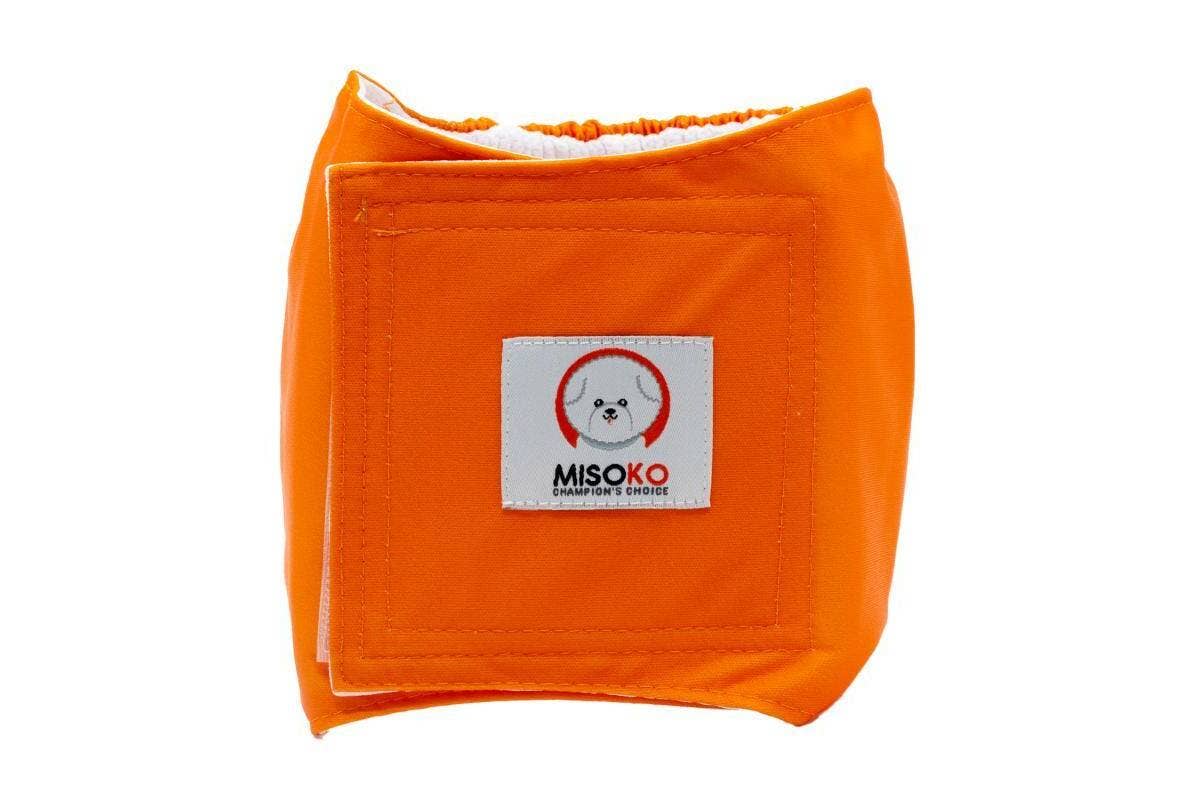Leakproof & Ultra Absorbent Reusable Male Dog Belly Bands, 3 Pack KIKA USA