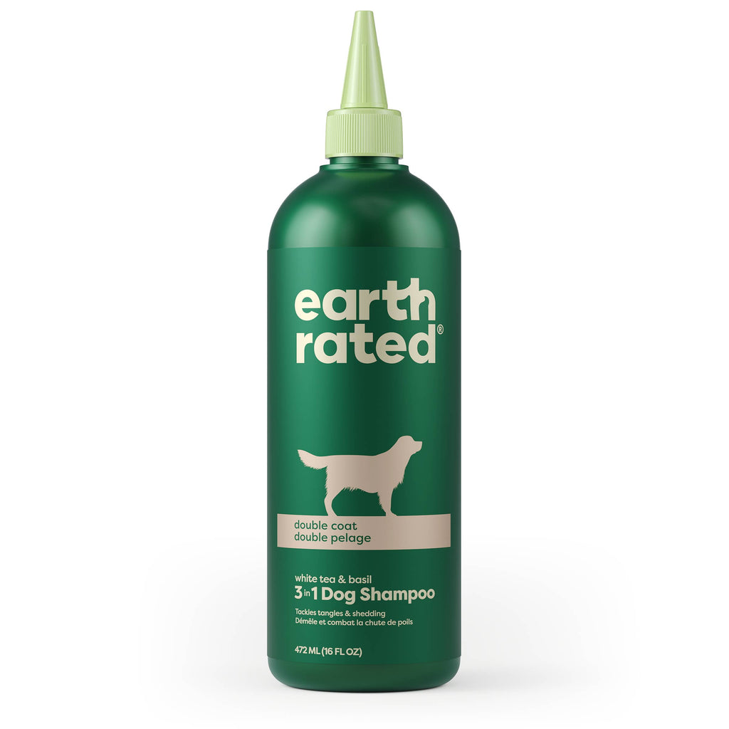 Earth Rated 3 in 1 Dog Shampoo Double Coat 16oz - The Bougie Pet Boutique