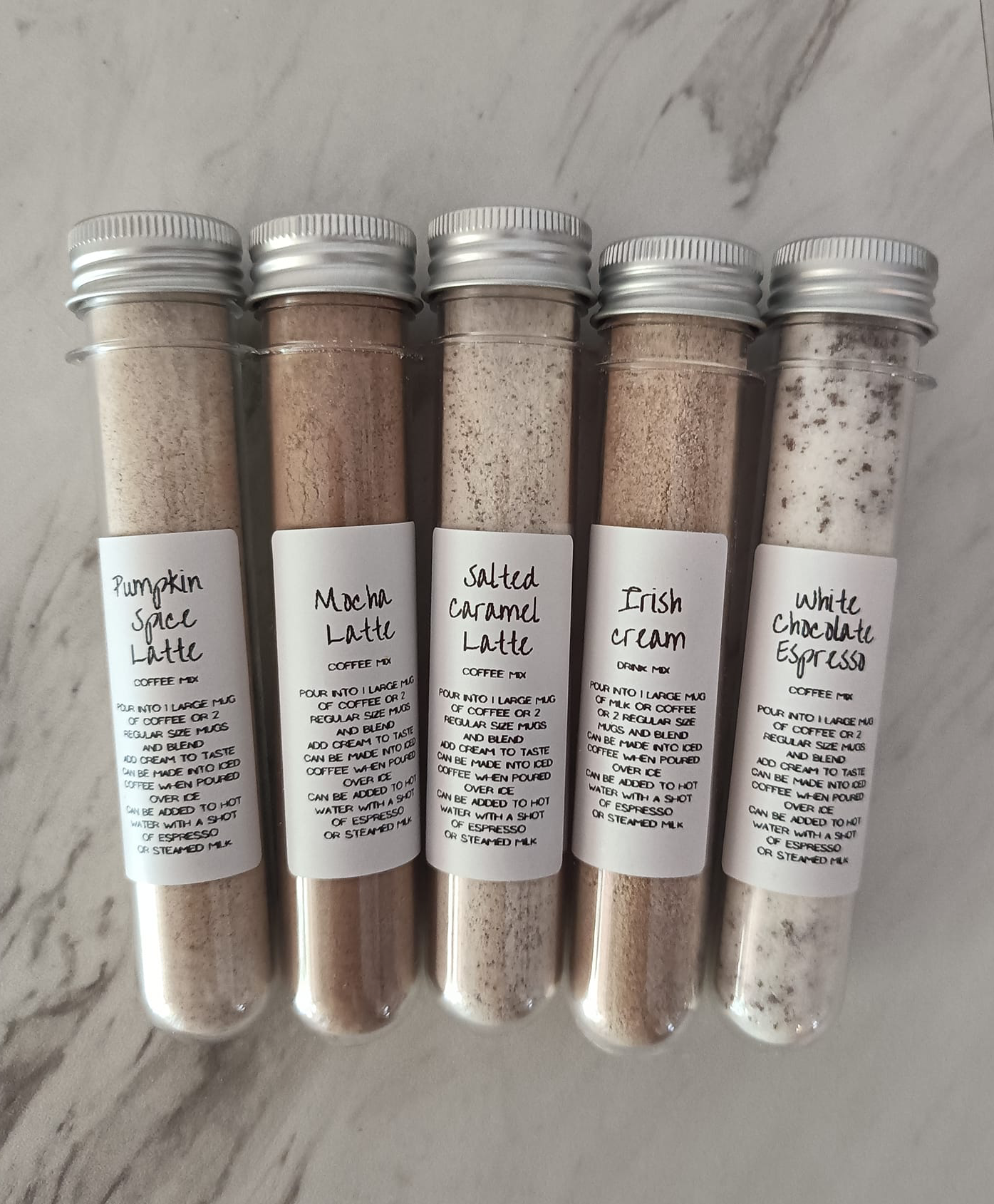 Coffee & Dessert Mix Shots Mixology