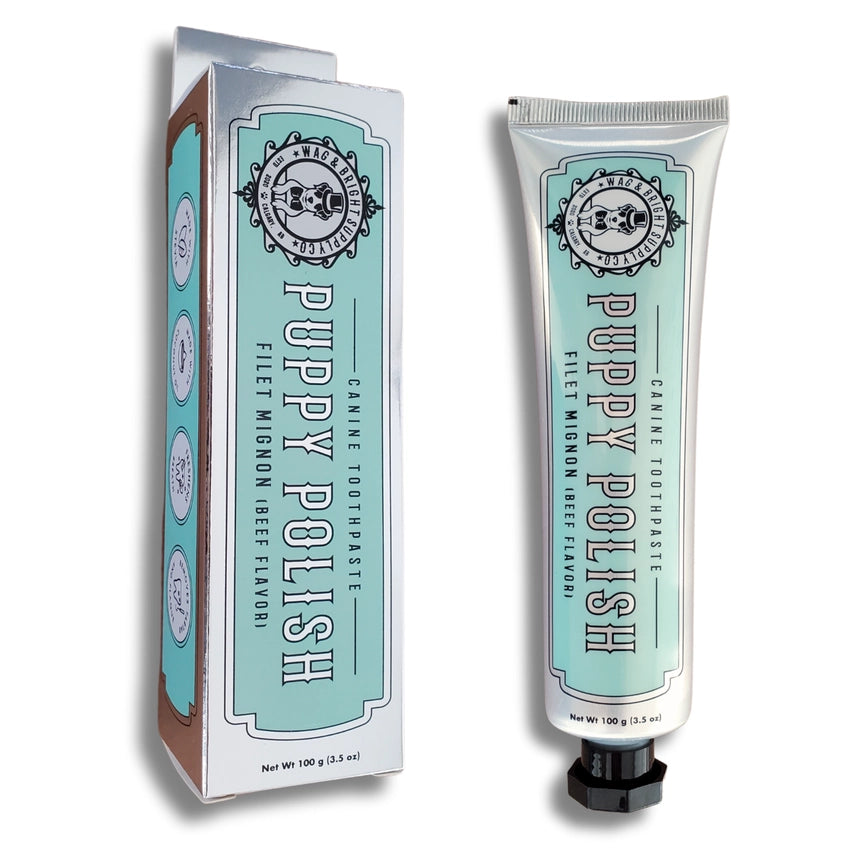 Puppy Polish Toothpaste - Filet Mignon (Beef) - The Bougie Pet Boutique