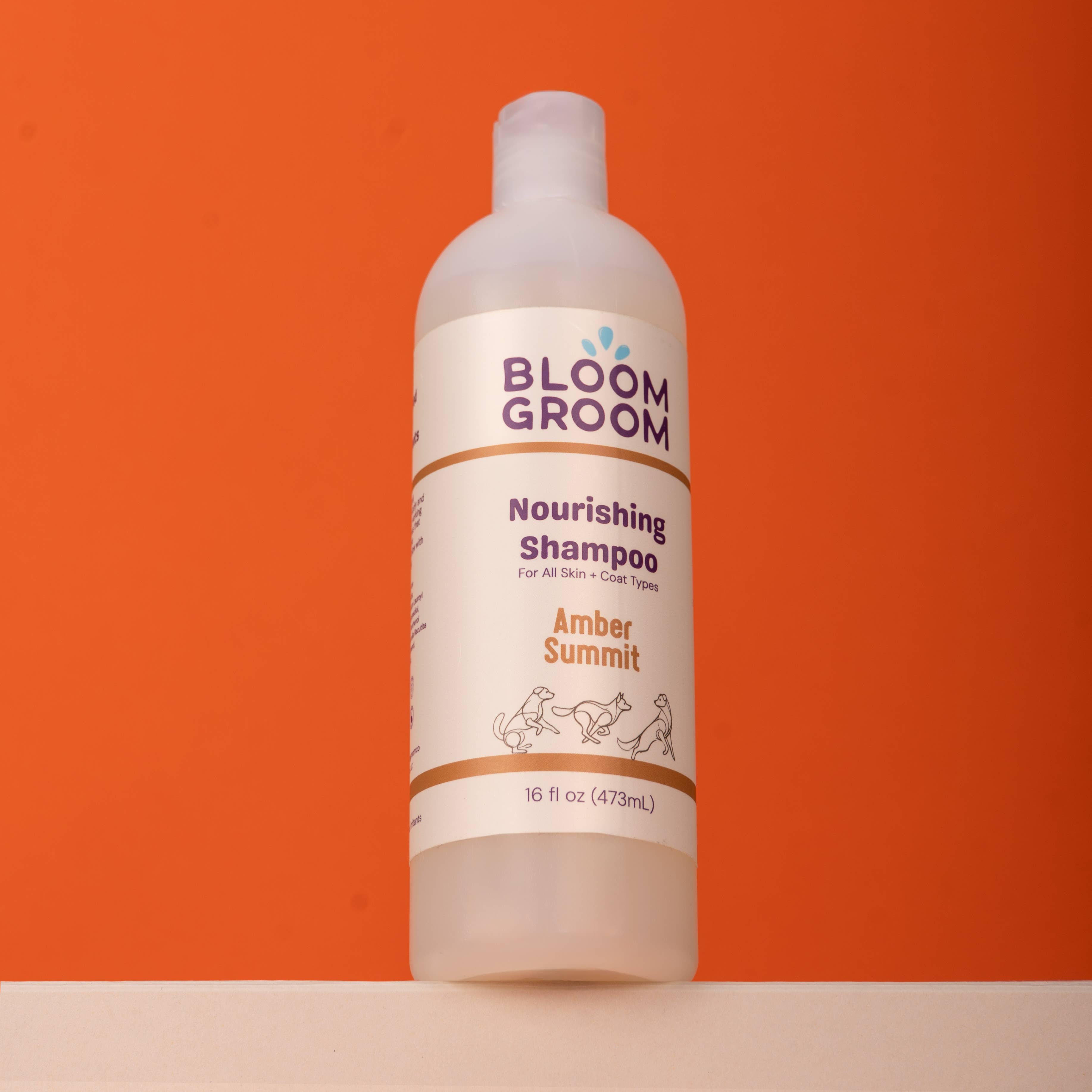Nourishing Shampoo For Dogs, Amber Summit Bloom Groom