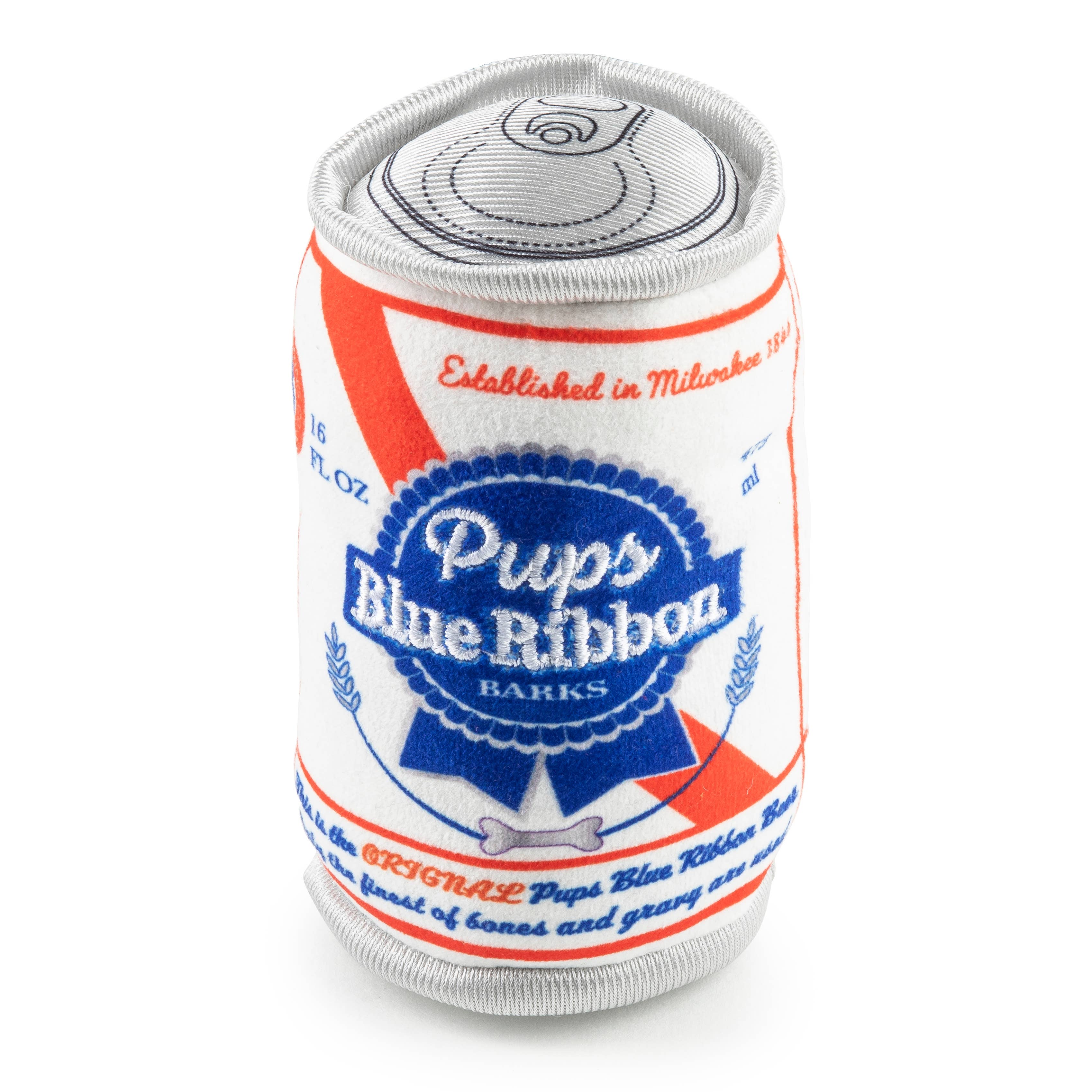 Pups Blue Ribbon Squeaker Dog Toy - The Bougie Pet Boutique