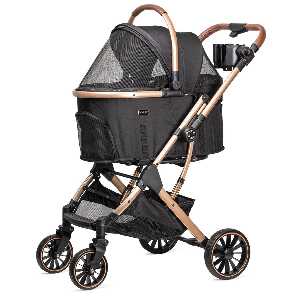 Signature Legacy Pet Stroller + Removable Cradle Dogline