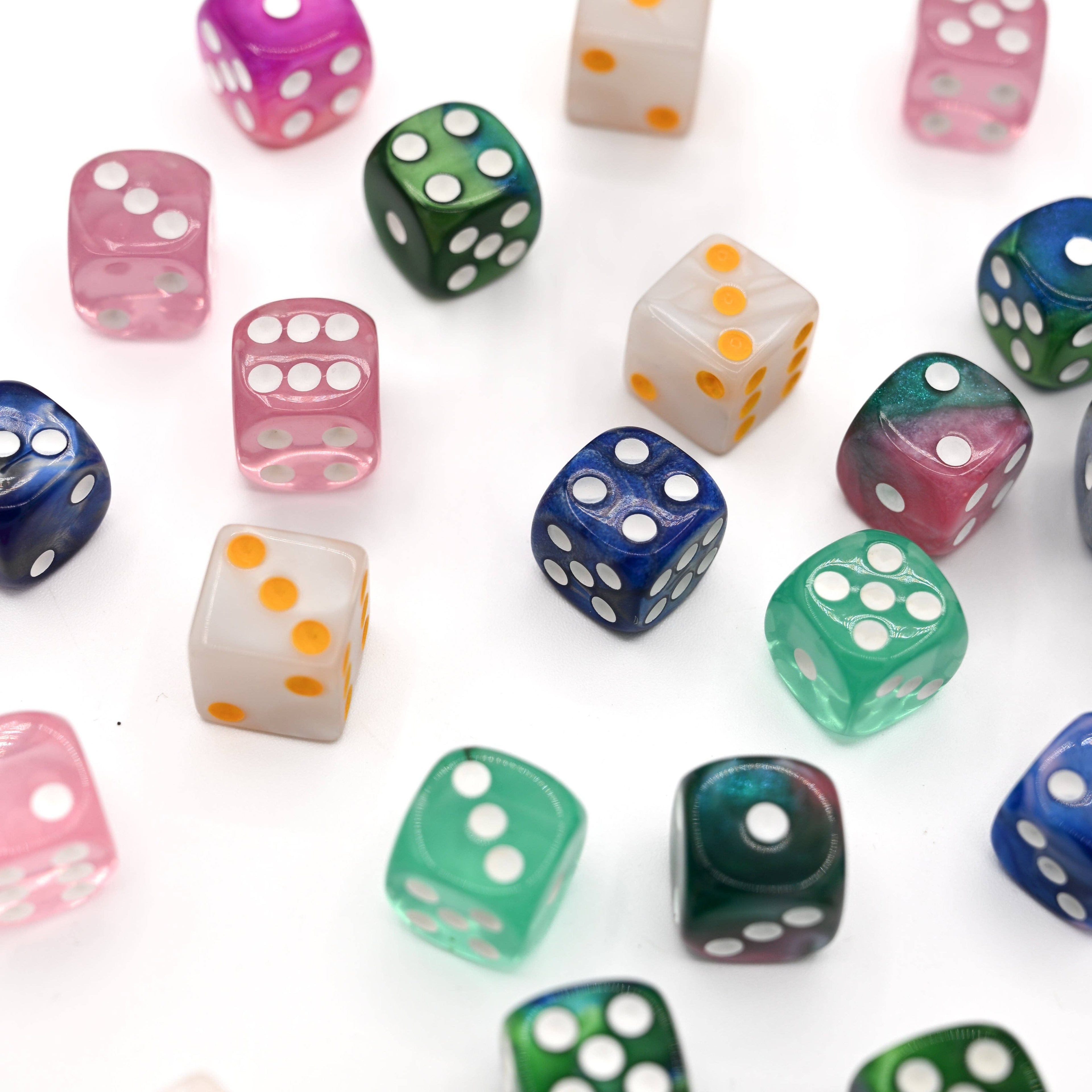 Mahjong Dice (Pair of 2) Middle & Main Mahjong