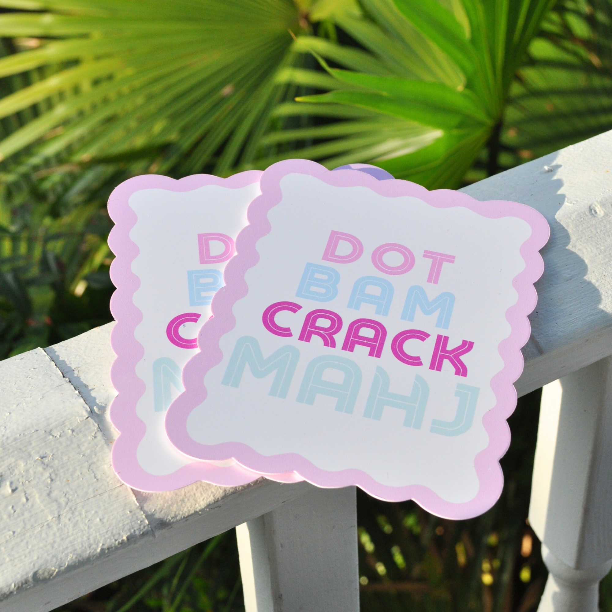 Dot Bam Crack Mahj Shuffler Pair Middle & Main Mahjong