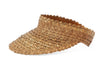 Island Visor Straw Hat Tan The Artisan and Company