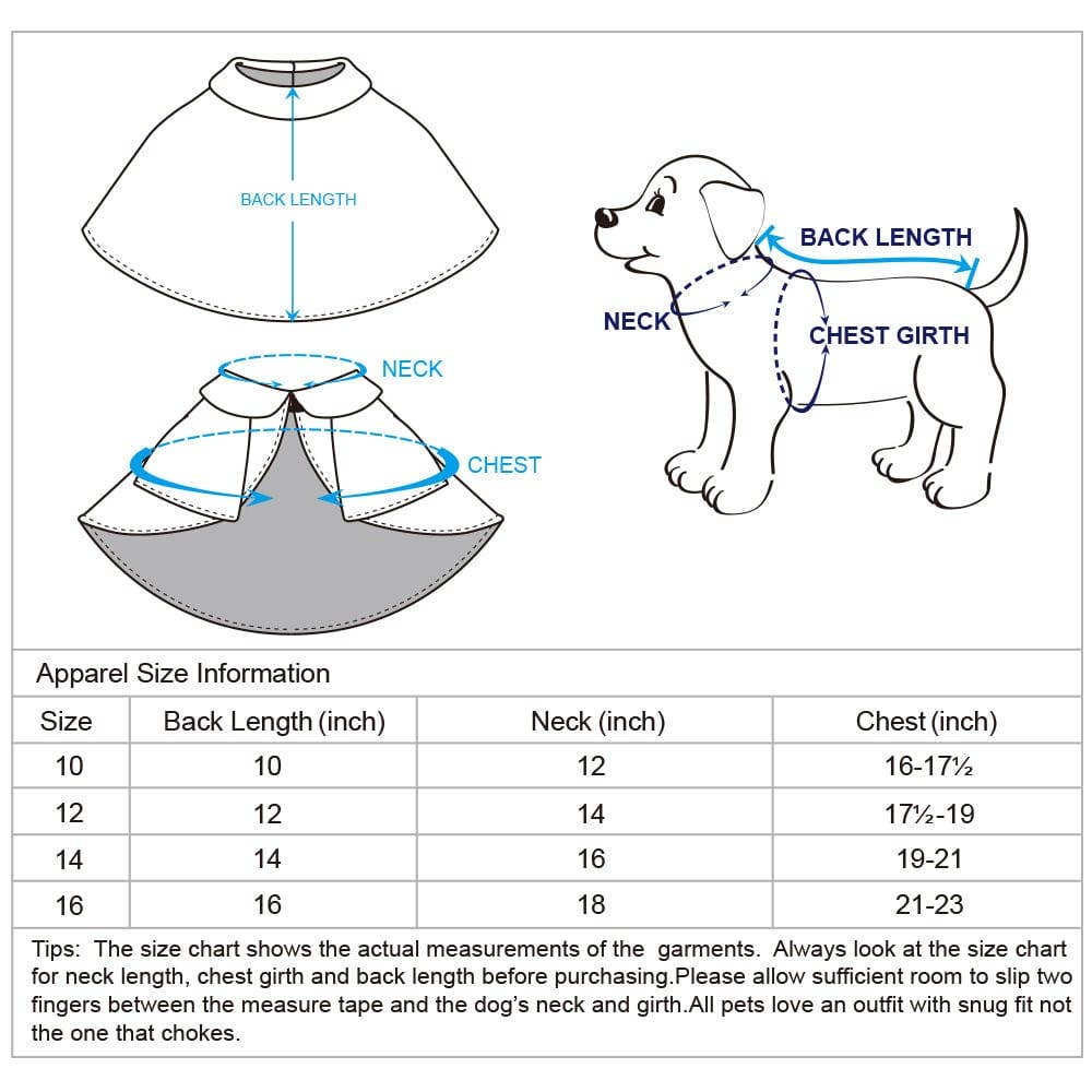 All-weather Dog Poncho with Flower