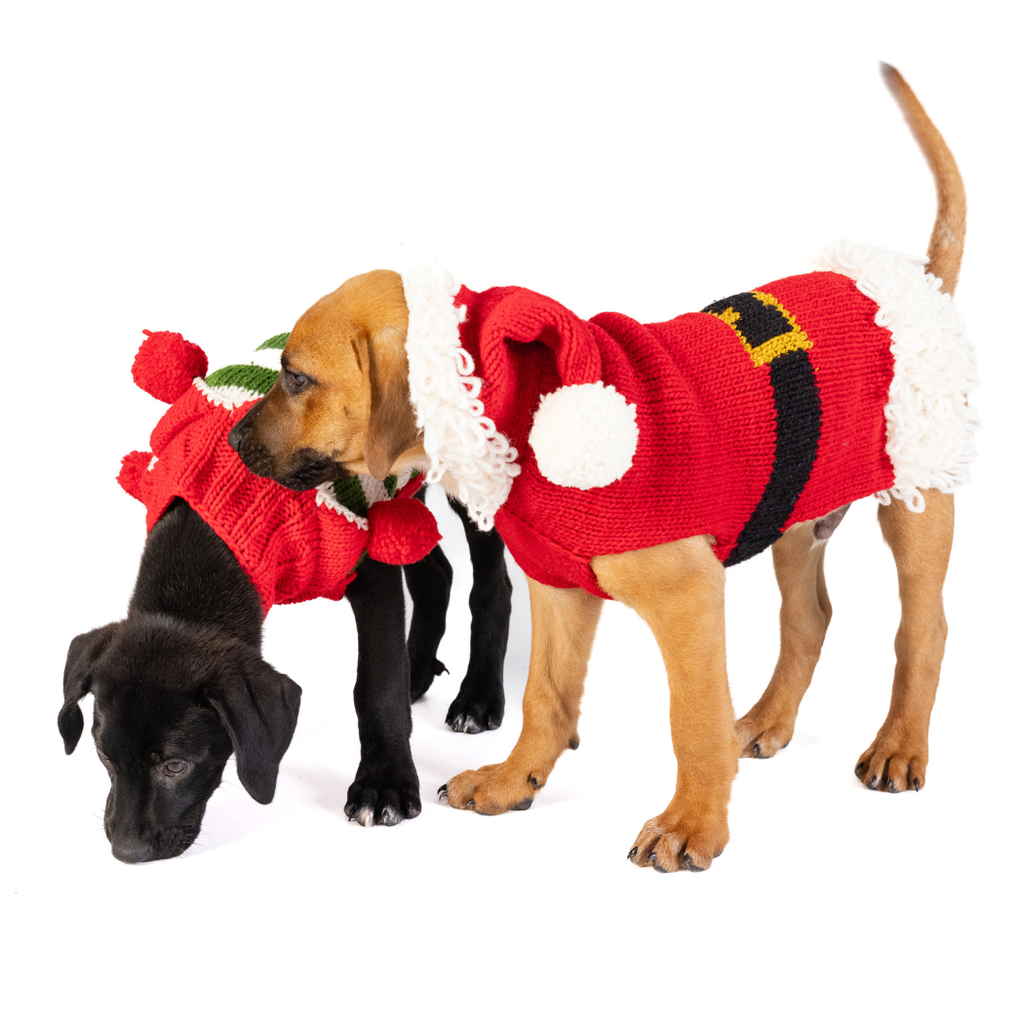 Chilly Dog Santa Dog & Cat Sweater - The Bougie Pet Boutique
