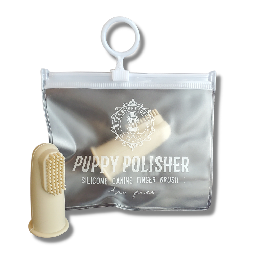 Puppy Polisher Finger Brush (one size) - The Bougie Pet Boutique