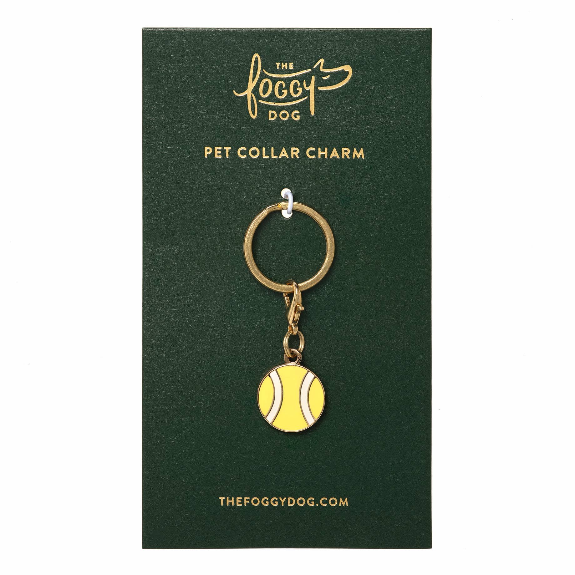 Tennis Ball Collar Charm - The Bougie Pet Boutique