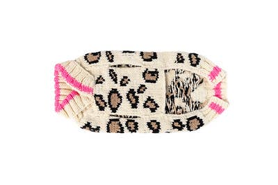 Leopard Dog Sweater - The Bougie Pet Boutique