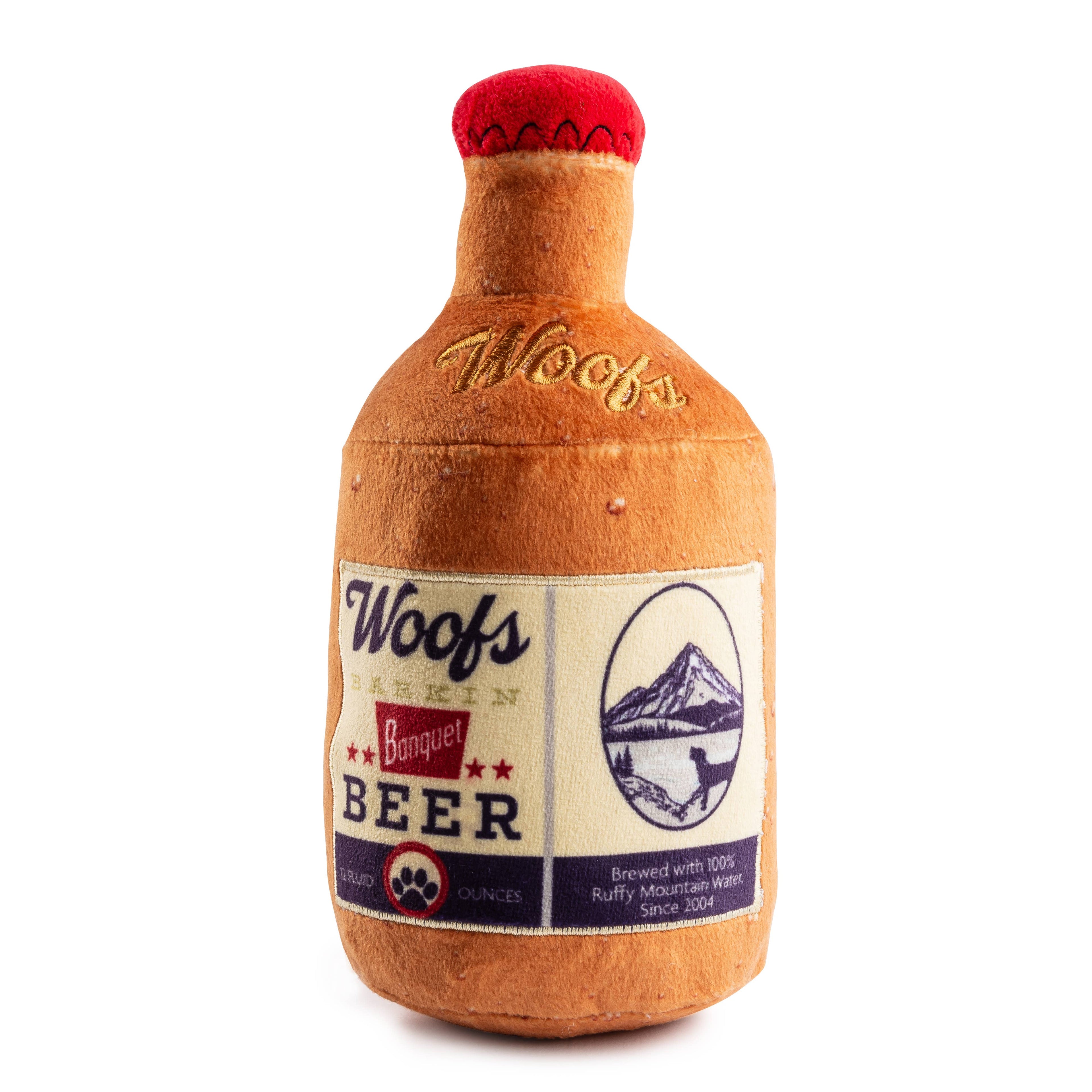 Woofs Beer Bottle - The Bougie Pet Boutique