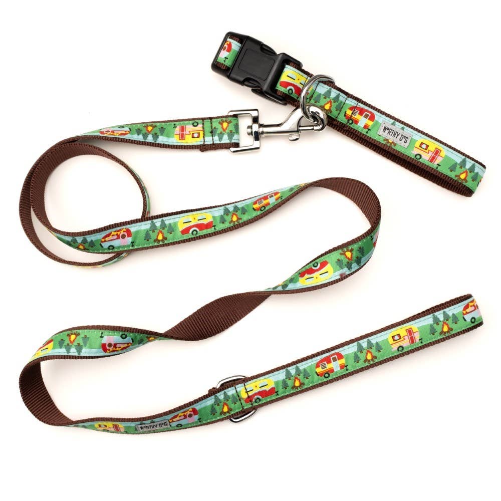 Happy Camper Lead - The Bougie Pet Boutique