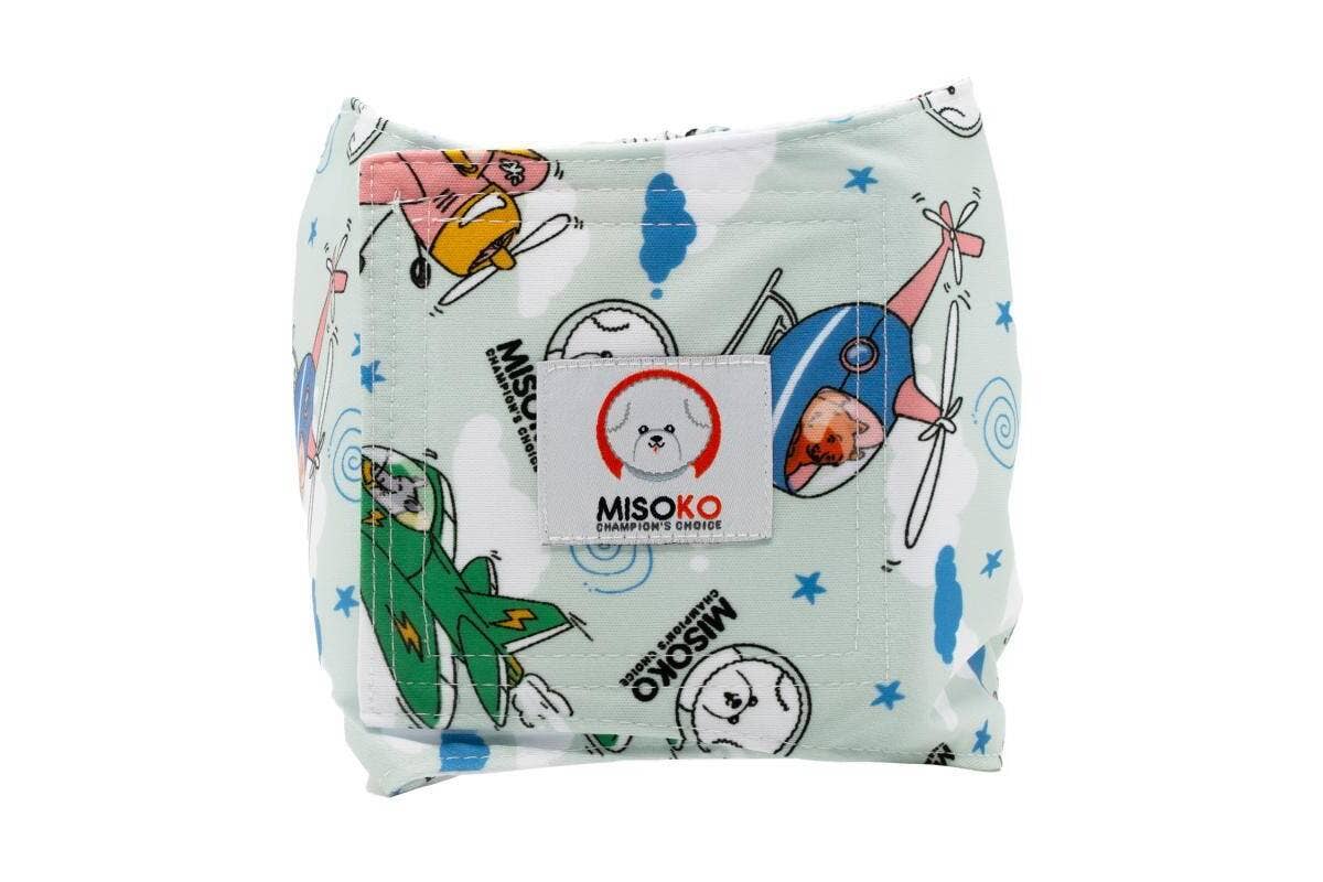 Leakproof & Ultra Absorbent Reusable Male Dog Belly Bands, 3 Pack KIKA USA