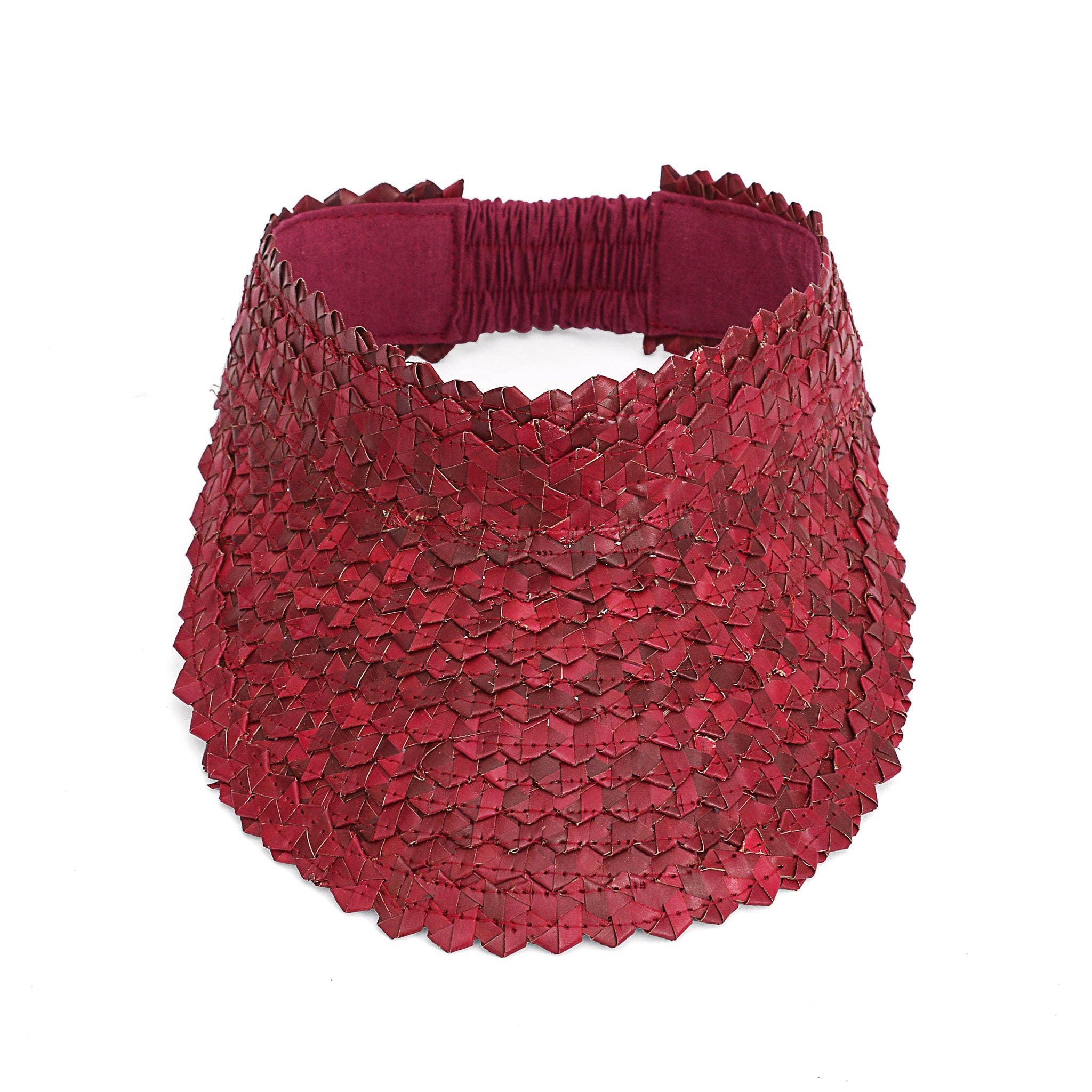 Island Hopper Straw Rattan Visor Hat The Artisan and Company