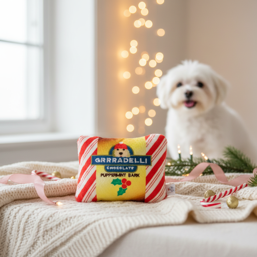 Grrradelli Puppermint Bark lifestyle photo