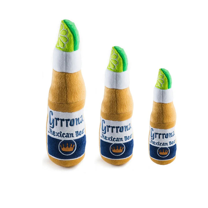 Grrrona Beer Bottle Plush Toy - The Bougie Pet Boutique