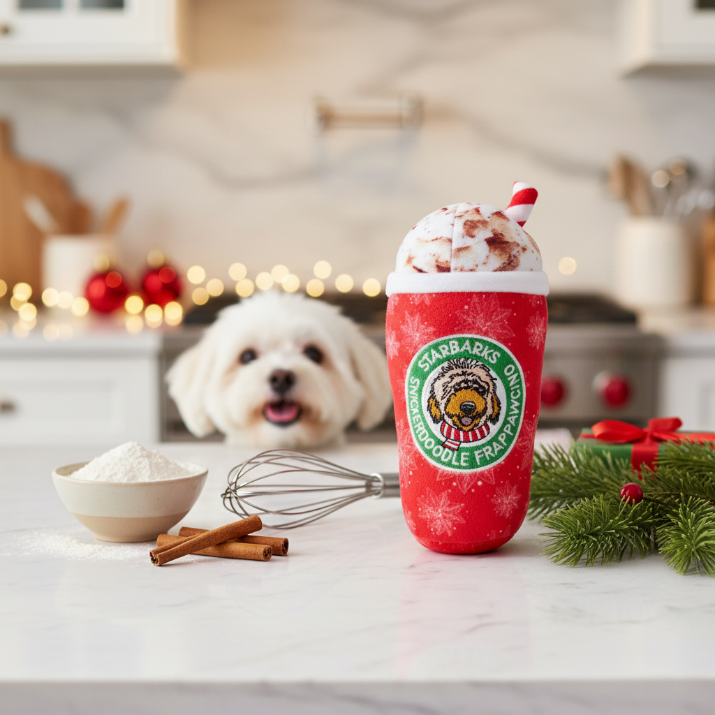Starbarks Snickerdoodle Frappawcino lifestyle photo