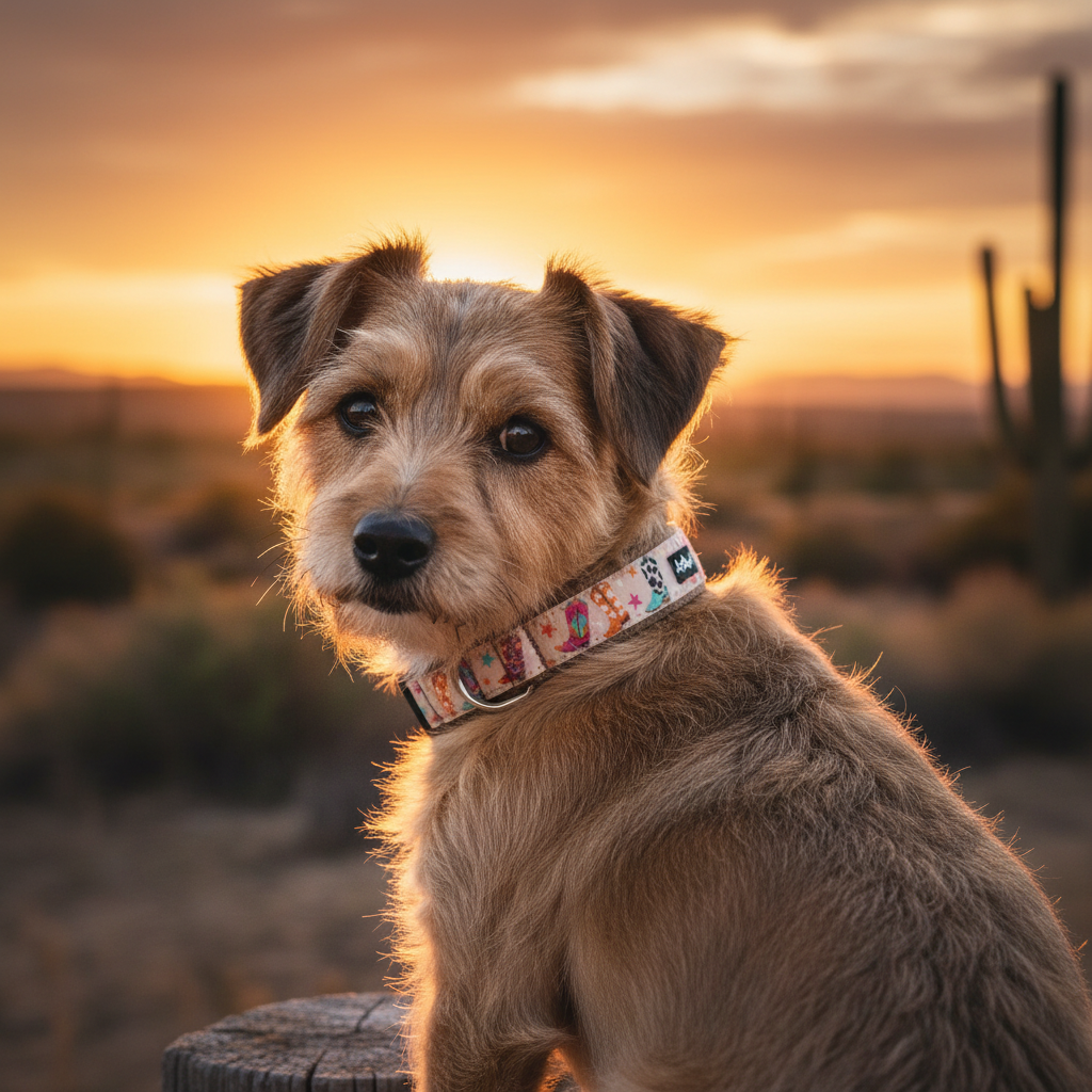 Wild Wild West Collar Close-Up