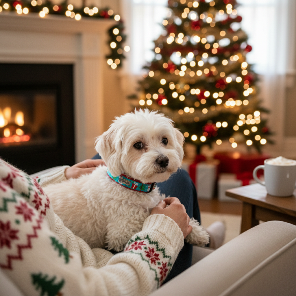 Winter Wonderland Collar Lap Dog